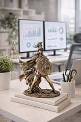 Tidløs dekorativ Athene figur i elegant design